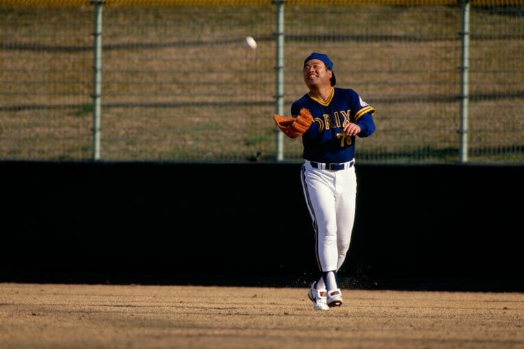 オリックス時代の門田　©Sports Graphic Number