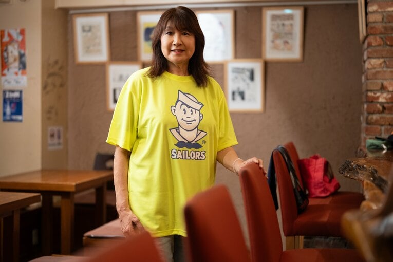 インタビューに答える現在のジャンボ堀さん（63歳）　©Shiro Miyake