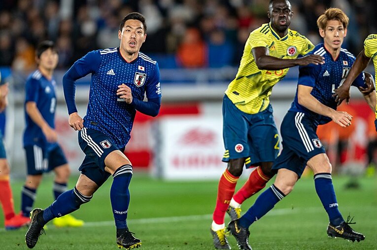 ロシアW杯以来となる代表のピッチに戻ってきた昌子。守備陣を統率する存在として期待したい。 ／ photograph by Takuya Sugiyama