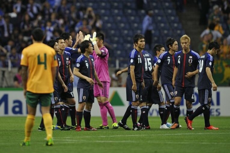 2013年の日本vsオーストラリア　©Sports Graphic Number