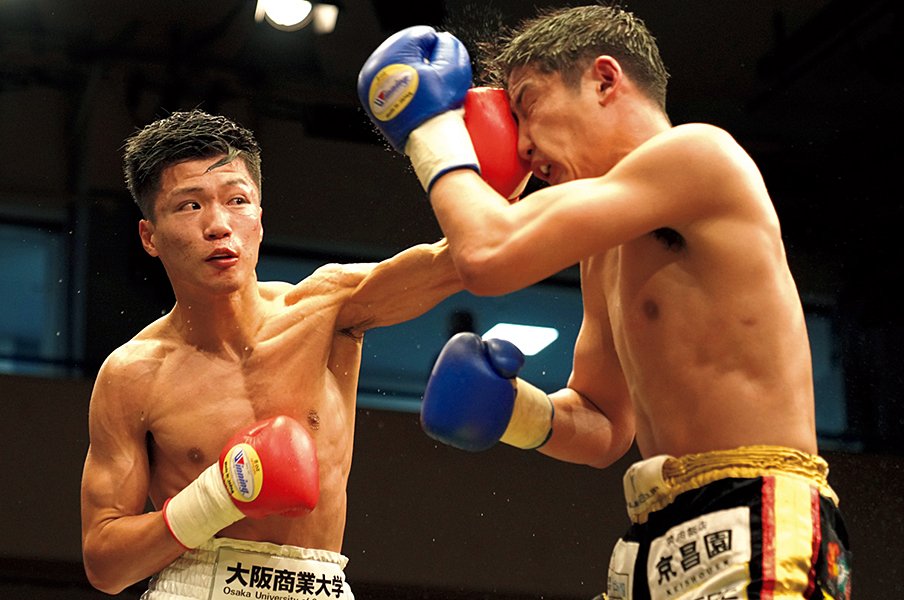 数えきれないほど の実戦を糧に 日本拳法10冠王者が止まらない ボクシング Number Web ナンバー