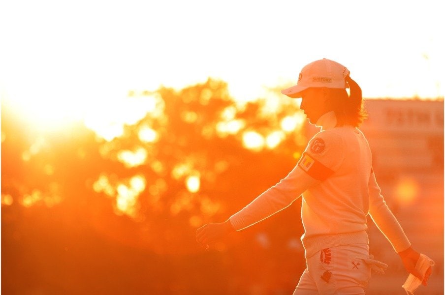 全米女子3日目の渋野 ©Getty Images