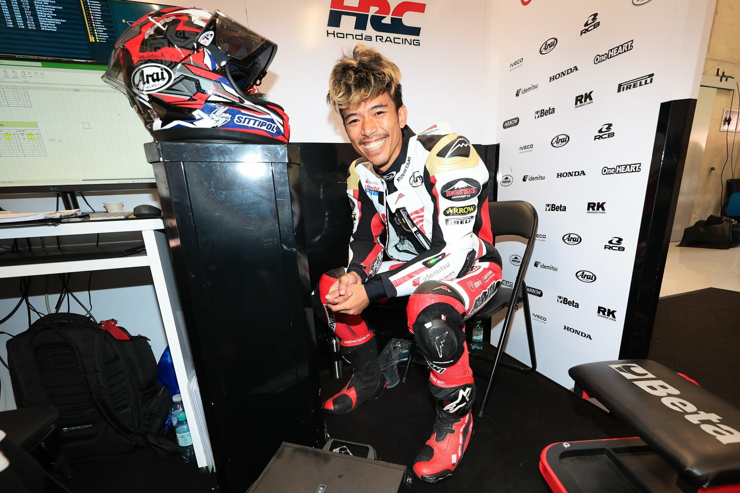 Moto2参戦も6年目となるチャントラ。今季はオーストリアGP終了時でランク10位　©Satoshi Endo