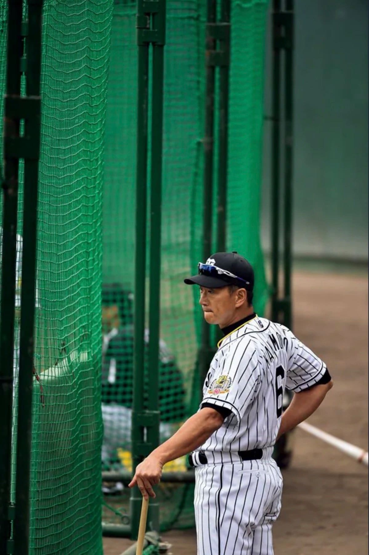 金本知憲(かねもと・ともあき)/1968年4月3日生、広島県出身。東北福祉大から'92年、ドラフト4位で広島入団。'03年に阪神加入。'04年打点王、'05年MVP、'08年に2000安打。1492試合連続フルイニング出場は世界記録。'12年に現役引退。'16~'18年に阪神監督を務めた。現在は評論家として活動 ©Nanae Suzuki