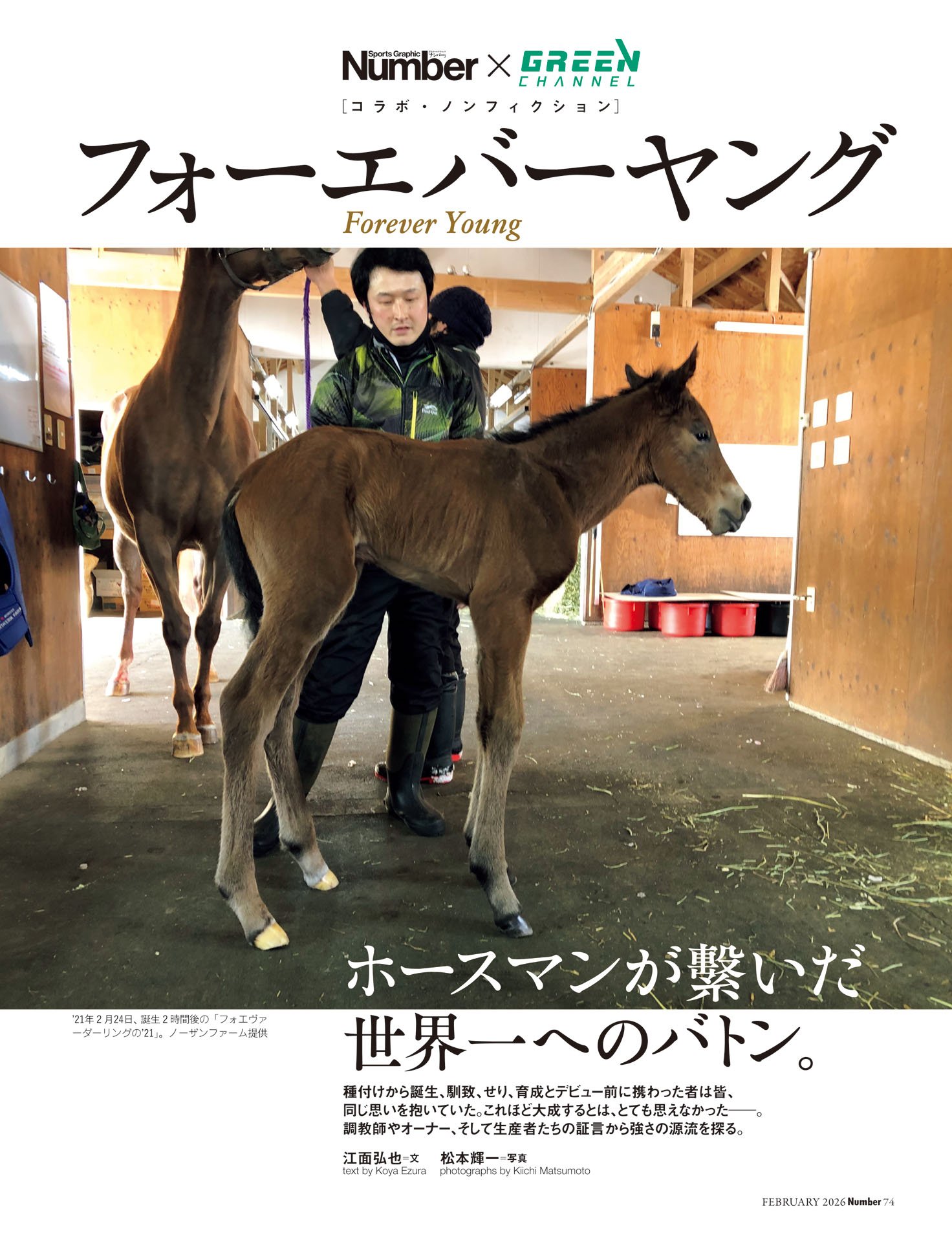 フォーエバーヤング「ホースマンが繋いだ世界一へのバトン」