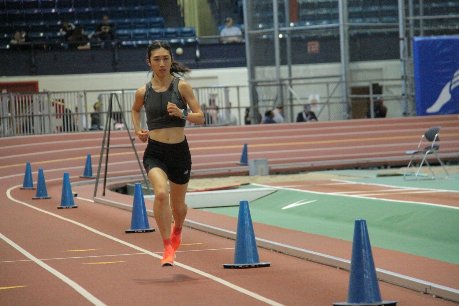 ニューヨークで最終調整をする田中希実 ©︎Ayako Oikawa