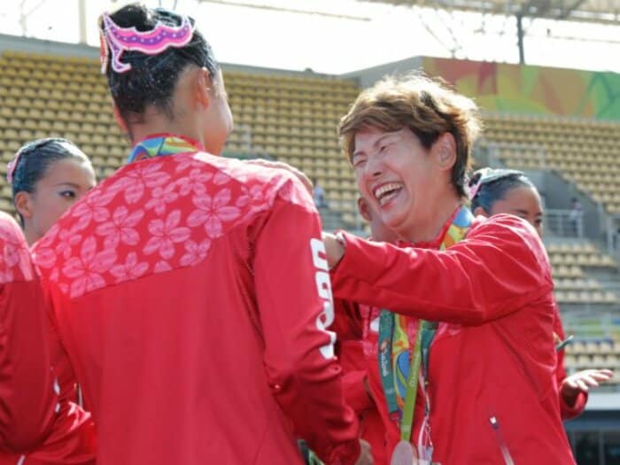 井上康生と井村雅代に共通点が？真逆の指導法の底に「選手のため」。＜Number Web＞ photograph by JMPA