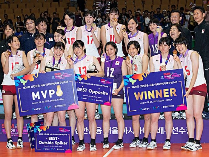 100年に1人の逸材擁する韓国も撃破!育成実る女子バレーの未来は明るい。<Number Web> photograph by Xinhua/AFLO