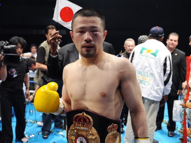 【レア】ボクシングポスター　ホセ・アルフィロ vs 小堀祐介　サイン入り　A1 世界王者になっても職質された」「山手線にベルトを忘れ…」“超個性派