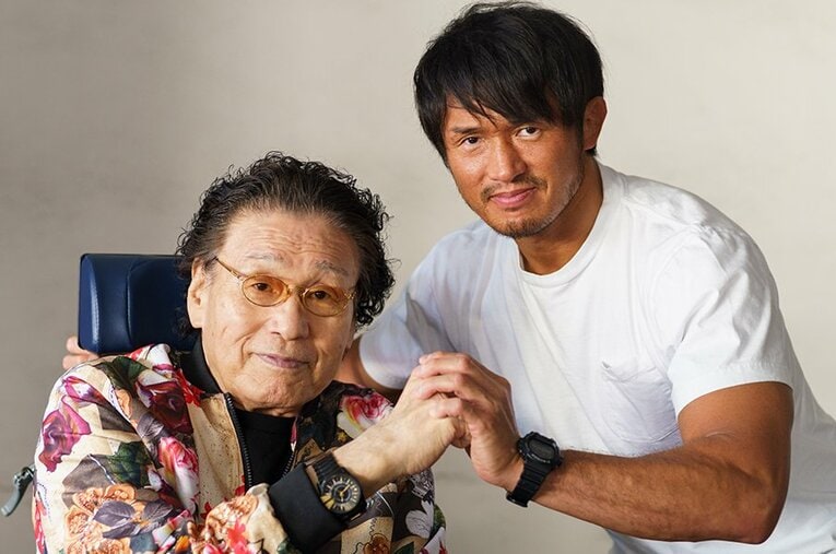 天龍源一郎と柴田勝頼。関係性の深い二人が語り合う特別対談が実現した ／ photograph by Atsushi Hashimoto