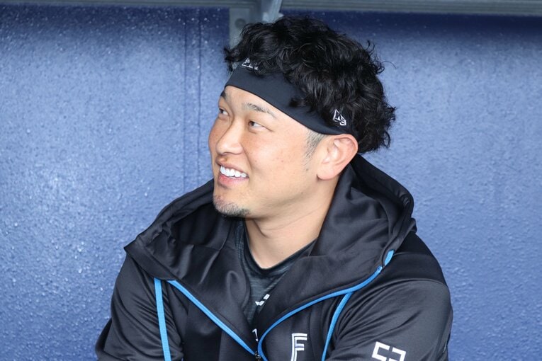 インタビューに答える池田　©Yu Takagi