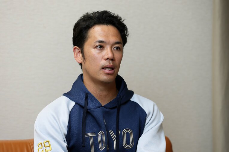 35歳となった今も衰えない強い心で投げ続ける　©Shigeki Yamamoto