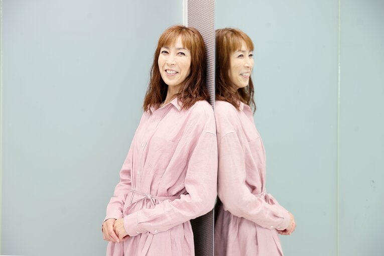 大林素子さん。日本女子バレーの絶対的エースとして3度の五輪に出場し、引退後はスポーツキャスターや女優など活躍の場を広げている　©Shigeki Yamamoto