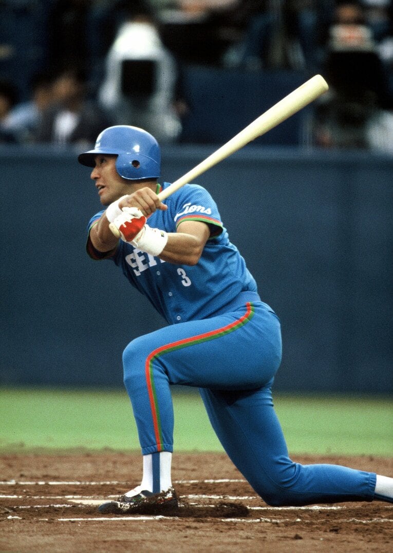 清原和博の日本シリーズ通算15本塁打は歴代3位タイ　©BUNGEISHUNJU