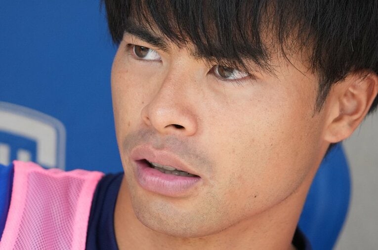 昨シーズン、10ゴール・7アシストという記録を残した三笘薫（26歳）。移籍市場でも様々な噂が報道された ／ photograph by AFLO