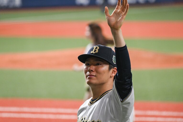 これが山本由伸の日本ラストの勇姿となるのか…   ©︎Nanae Suzuki