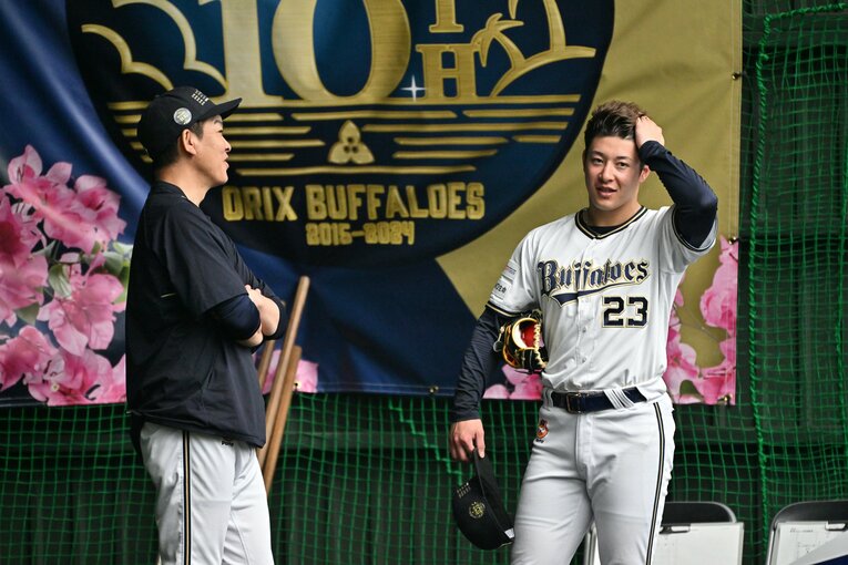 キャンプ中から厚澤コーチとコミュニケーションを取りながら再生への道を探ってきた　©︎Hideki Sugiyama