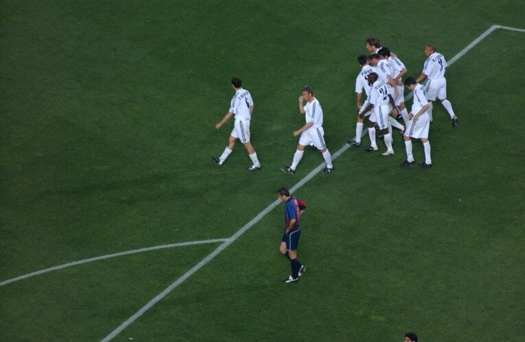 かつてのクラシコの様子　©Sports Graphic Number