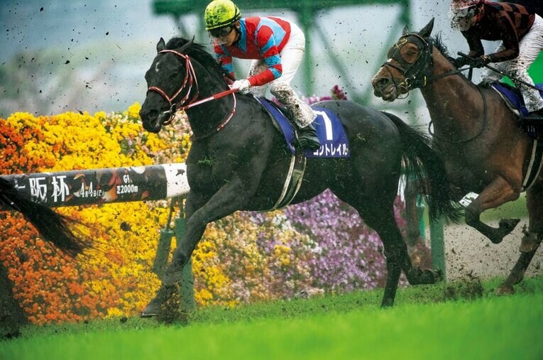 短距離女王グランアレグリアらを抑え単勝1.8倍の1番人気で迎えた大阪杯は3着敗退 ／ photograph by Keiji Ishikawa