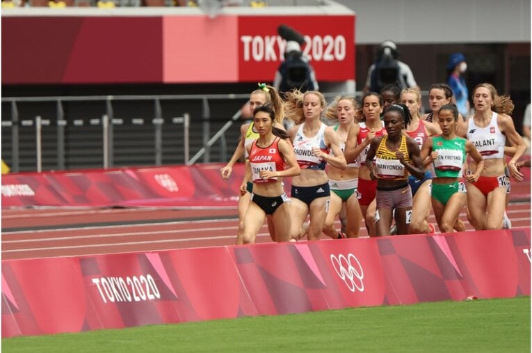 東京五輪女子1500m予選©Shinya Mano/JMPA