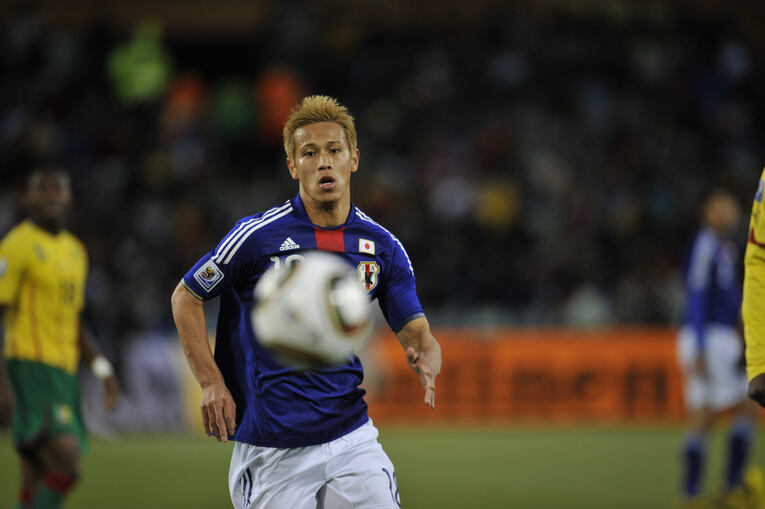 南アフリカW杯の本田　©JMPA