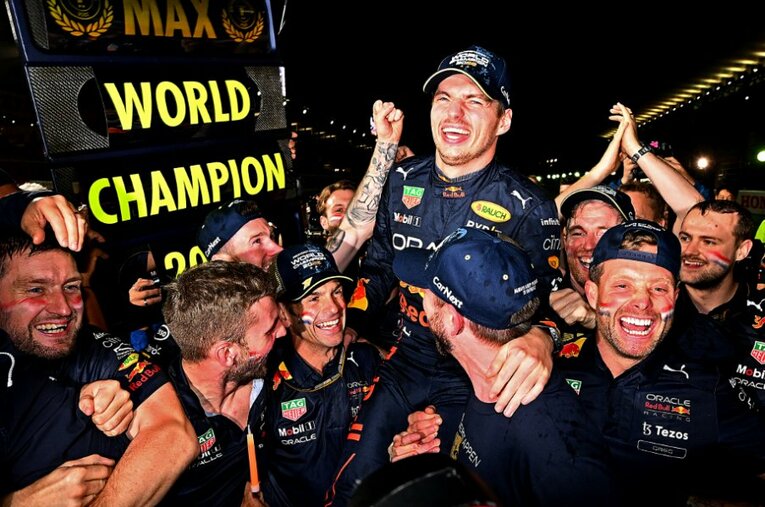 決勝レースは雨で混乱したものの、フェルスタッペンとレッドブルは週末を通じて速さと強さを見せつけた ／ photograph by Getty Images / Red Bull Content Pool