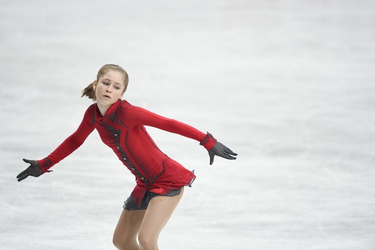 「ソチ五輪では固形物を口にせず、シェイクのみ」と振り返っているリプニツカヤ。19歳の若さで現役を引退している　©Asami Enomoto