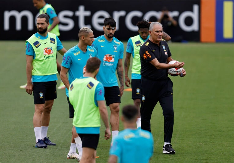 ブラジル代表を率いるチッチ監督　©Getty Images