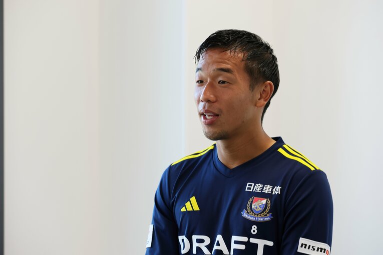 「J1残留は絶対に果たさなければいけない」と語る喜田　©︎Shigeki Yamamoto