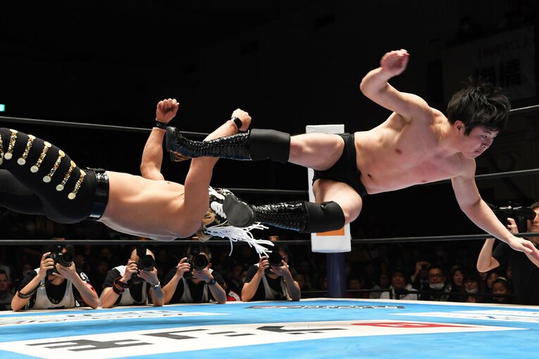 2018年1月5日、大田区総合体育館。エル・デスペラードと対戦