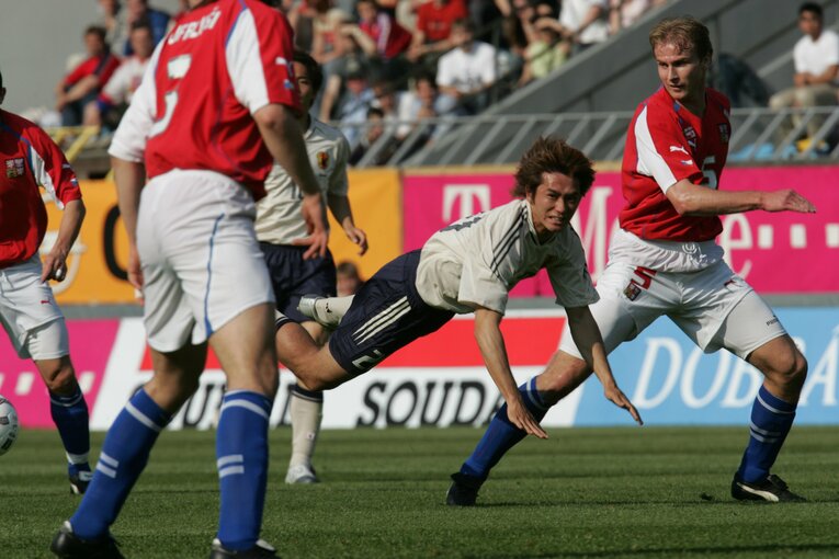 玉田圭司（2004年チェコ戦）©︎Naoya Sanuki