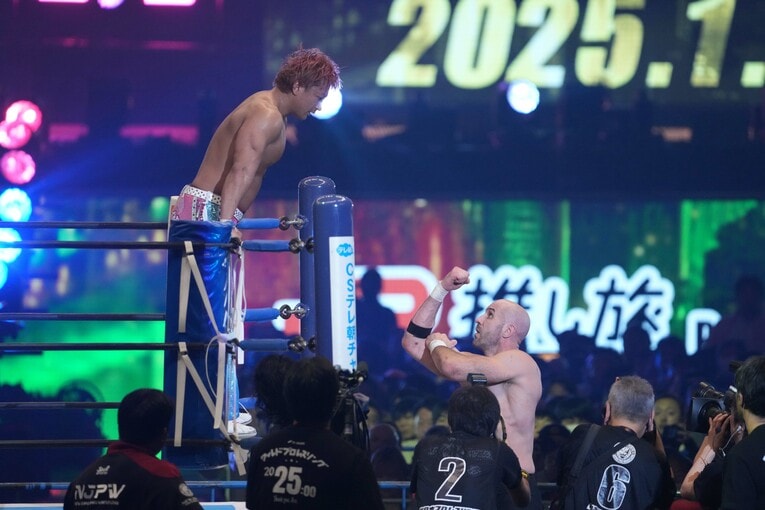 海野翔太に「レッスンをしてやった」というクラウディオ・カスタニョーリ　©Masashi Hara