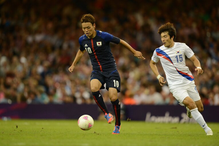 東慶悟（2012年ロンドン五輪）©︎JMPA