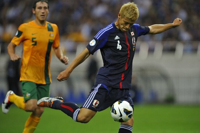 2013年の日本vsオーストラリア　©Sports Graphic Number