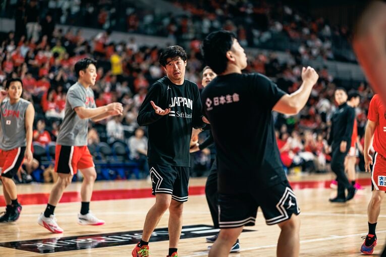 FIBAバスケットW杯アジア地区予選 Window4に向けて、プレイヤーディベロップメントコーチとして代表スタッフに加わったヘンリー・ウー・ジュニア　©︎Kiichi Matsumoto