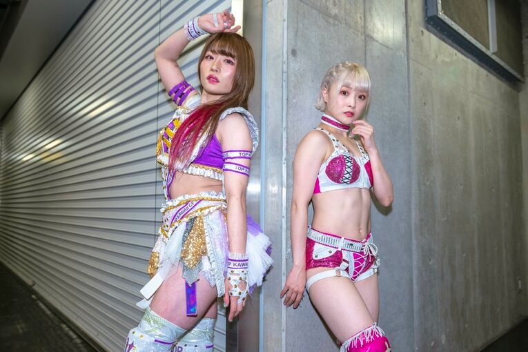 「かけがえのない存在、かな」ついにタッグ再結成、中野たむ＆なつぽいは息が合わないから強い？「譲り合ったらウチらじゃない」《Wグラビア対談》(48)