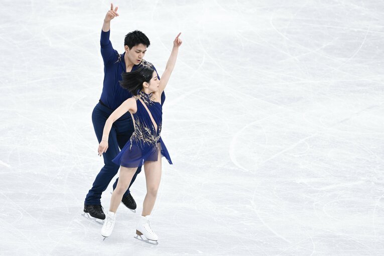 2023年世界選手権ショートプログラム　©Asami Enomoto