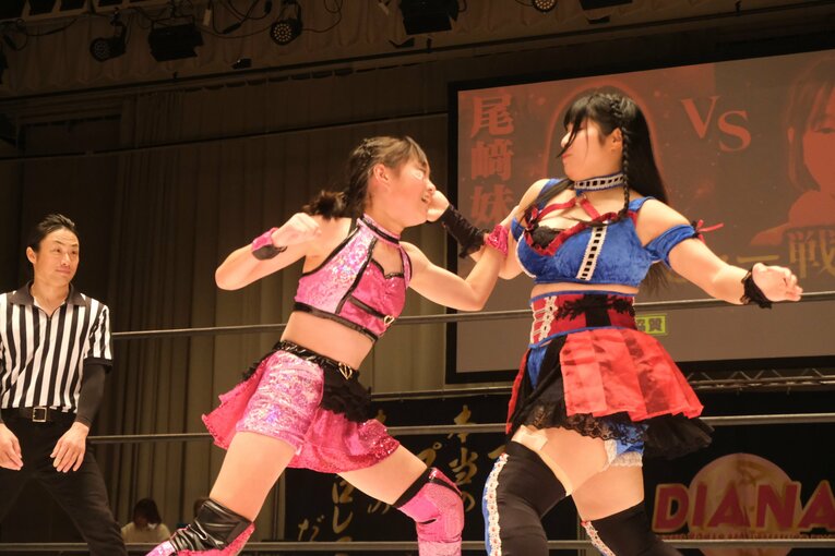 ディアナの“小学生レスラー”NENE　©Norihiro Hashimoto