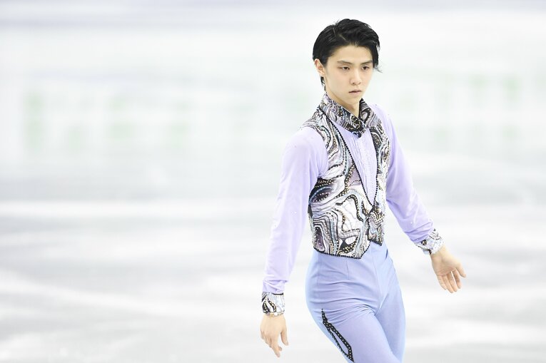 2017年2月、四大陸選手権のショートプログラム　©Asami Enomoto