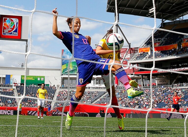 2015年女子W杯でのプレー©Getty Images
