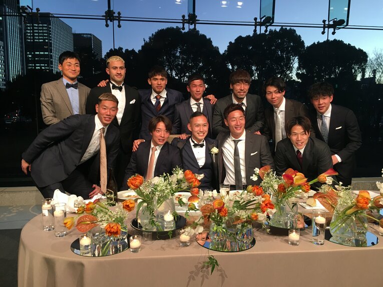 2022年1月、早川史哉＆真優さんの結婚式の様子（著者撮影）