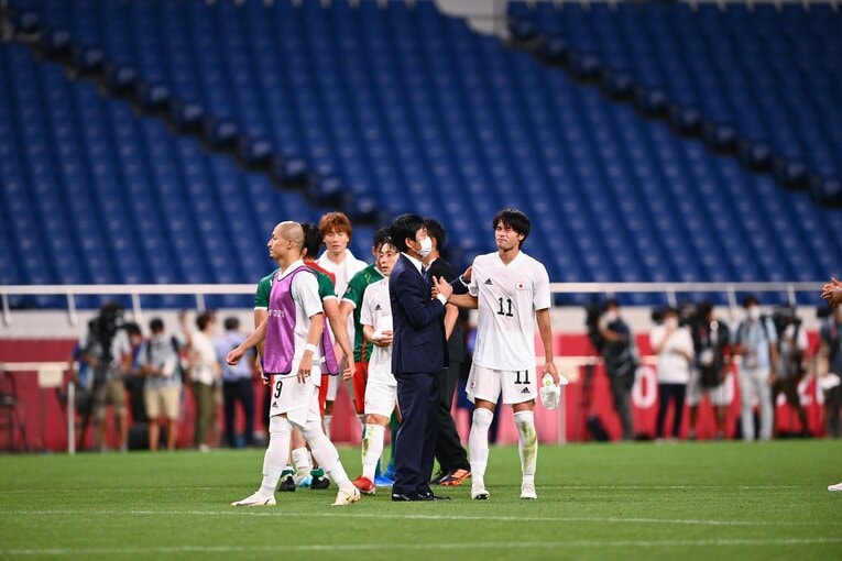 東京五輪3位決定戦・メキシコ戦（2021年8月）　©︎JMPA