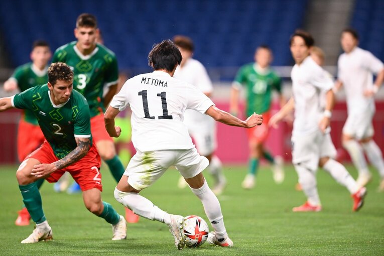 東京五輪メキシコ戦でのゴール（13／15）　©Takuya Kaneko/JMPA