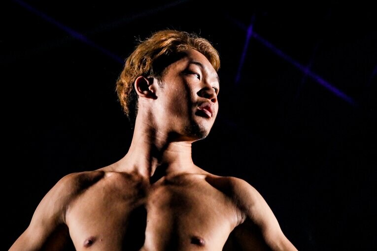 2018年8月12日、RIZINデビュー戦のリングに立った朝倉未来　©RIZIN FF Susumu Nagao