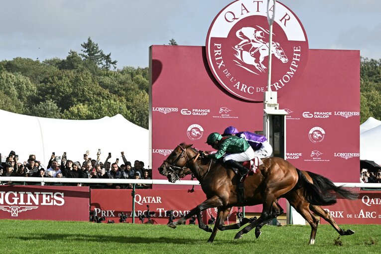 1着のダリズは2番ゲート、2着ミニーホークは1番ゲートからの発走だった　©AFP/JIJI PRESS