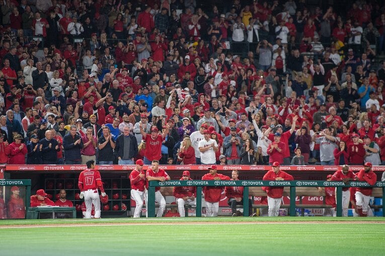【テレビに映らない大谷名場面】2018年、懐かしのサイレントトリートメント（写真はまだまだ続きます） ©Nanae Suzuki©Nanae Suzuki
