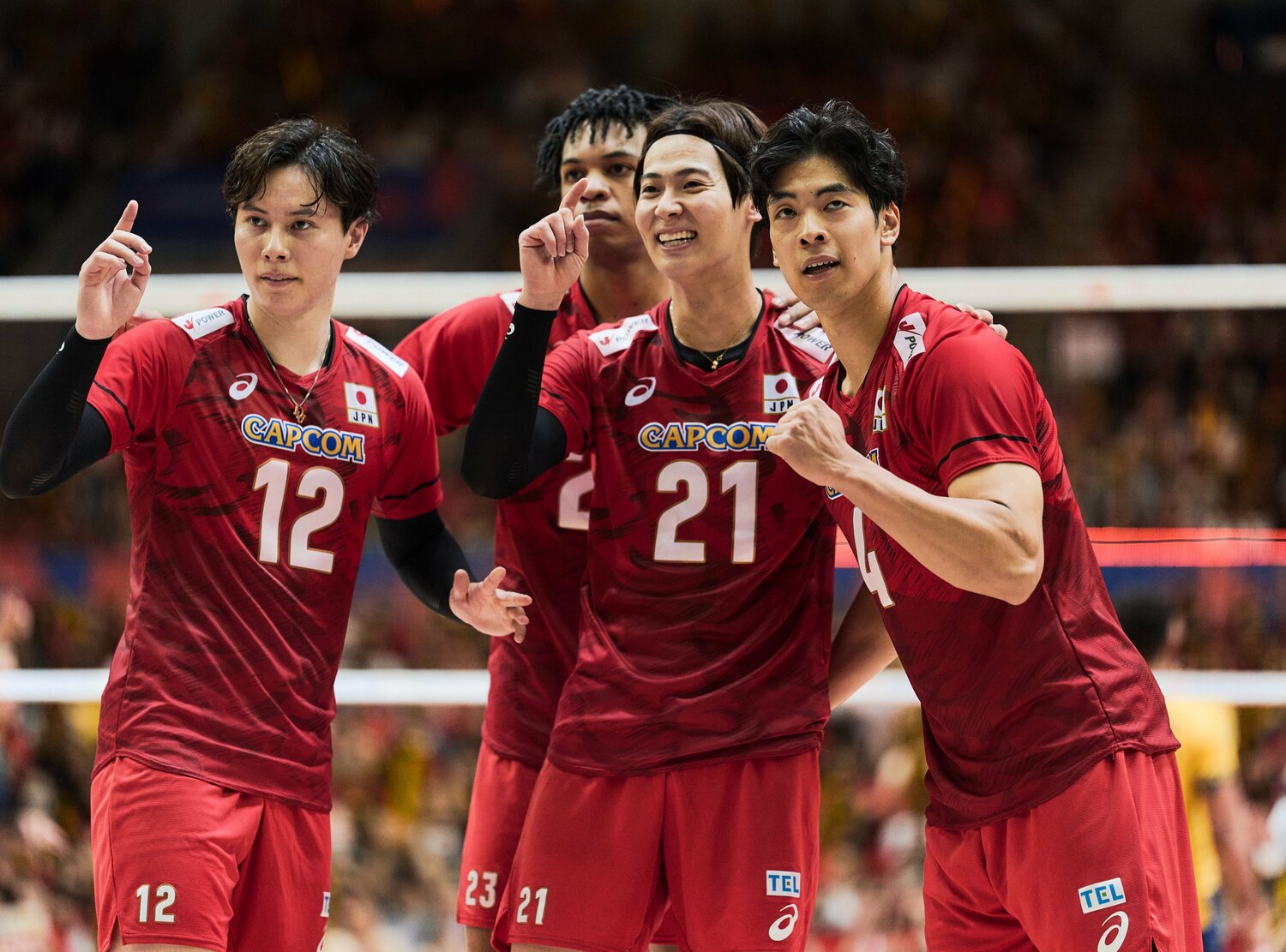 長身セッターとして期待を寄せられる永露元稀（29歳）©︎Yuki Suenaga