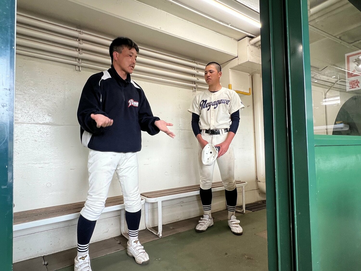 寝屋川高監督時代の達 ©Takeshi Shimizu