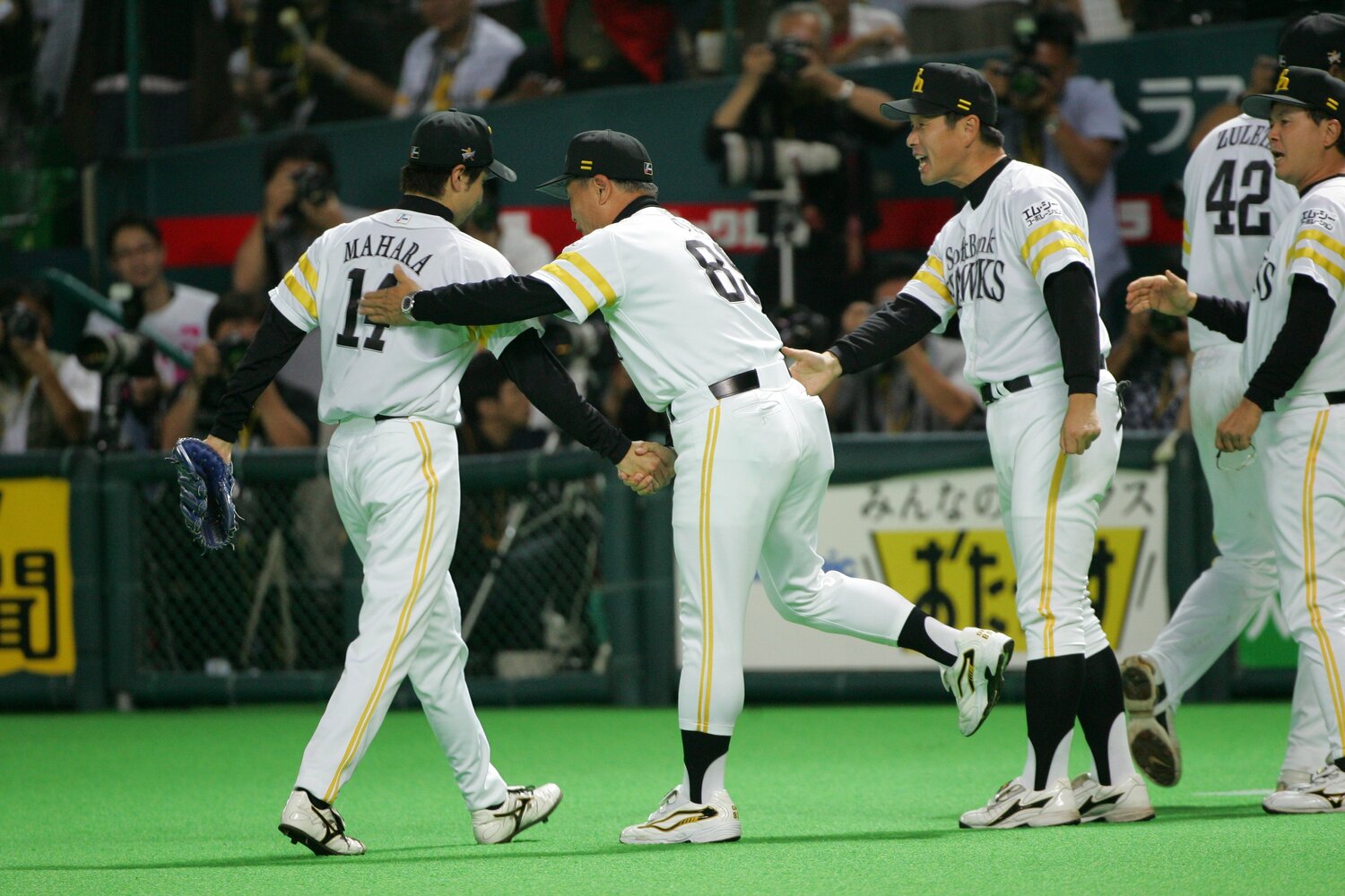 第4戦も勝利したソフトバンク。2勝2敗で逆王手をかける格好に　©Hideki Sugiyama