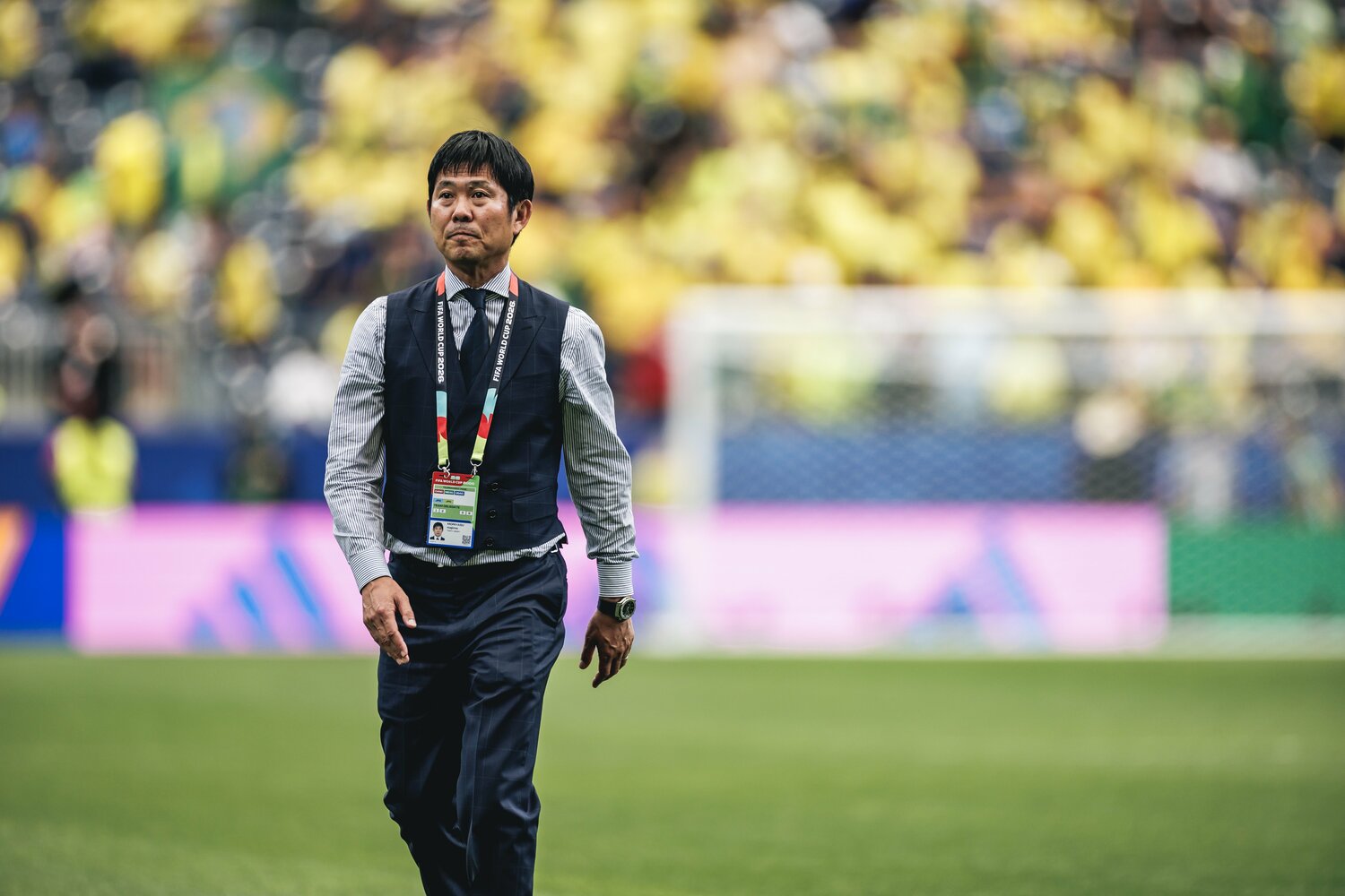 サッカー日本代表を率いる森保一監督 ©Kichi Matsumoto/JMPA